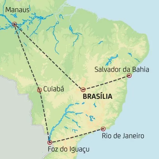 O paraiso Brasil